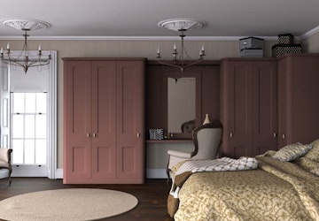 Cambridge Paintable Bedroom - Tuscan Red