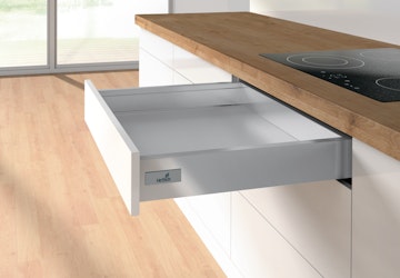 Fully extendable drawer