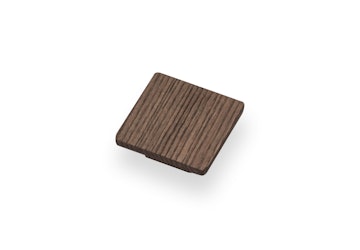 Square Knob In Wood